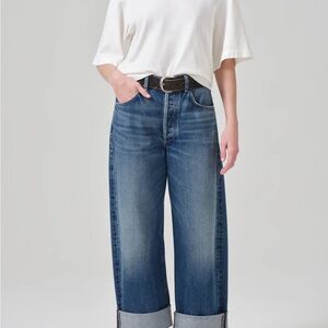 NWT Citizens Of Humanity Ayla Blue Flare Wide Leg Jeans